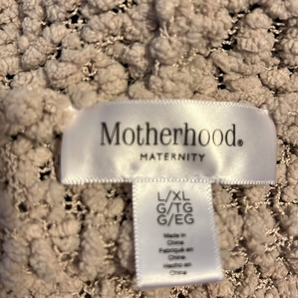 Motherhood maternity sweater vest Sz L/XL - Picture 7 of 11